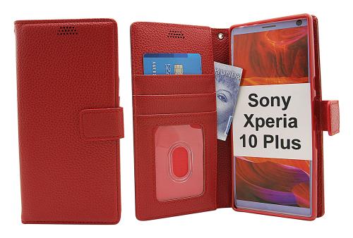billigamobilskydd.se New Jalusta Lompakkokotelo Sony Xperia 10 Plus