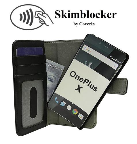 Coverin Skimblocker Magneettilompakko OnePlus X