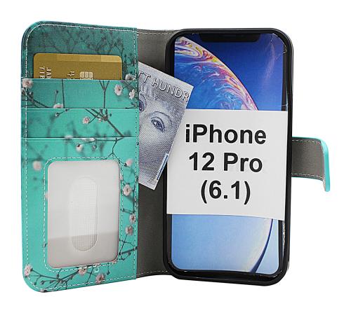 Coverin Skimblocker Design Magneettilompakko iPhone 12 Pro (6.1)