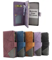 Coverin Motorola Edge 70 Fusion / 70 Fusion + XL Ylellinen Puhelinkotelo