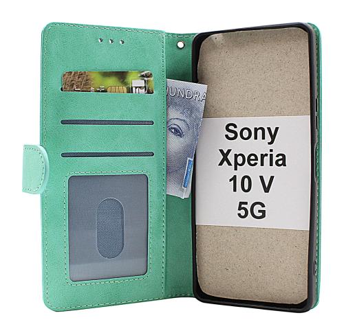 billigamobilskydd.se Zipper Standcase Wallet Sony Xperia 10 V 5G