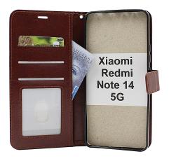 billigamobilskydd.se Crazy Horse Xiaomi Redmi Note 14 5G Puhelimen Kuoret
