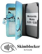 Coverin Skimblocker XL Designwallet Motorola Moto G20 / Moto G30