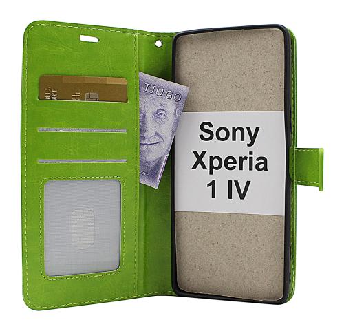 billigamobilskydd.se Crazy Horse Lompakko Sony Xperia 1 IV (XQ-CT54)
