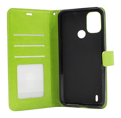 billigamobilskydd.se Crazy Horse Lompakko Nokia C21 Plus