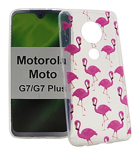 billigamobilskydd.se TPU-Designkotelo Motorola Moto G7 / Moto G7 Plus