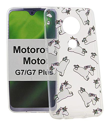 billigamobilskydd.se TPU-Designkotelo Motorola Moto G7 / Moto G7 Plus