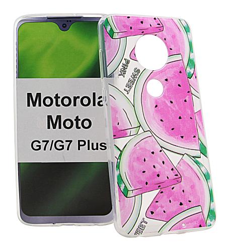 billigamobilskydd.se TPU-Designkotelo Motorola Moto G7 / Moto G7 Plus