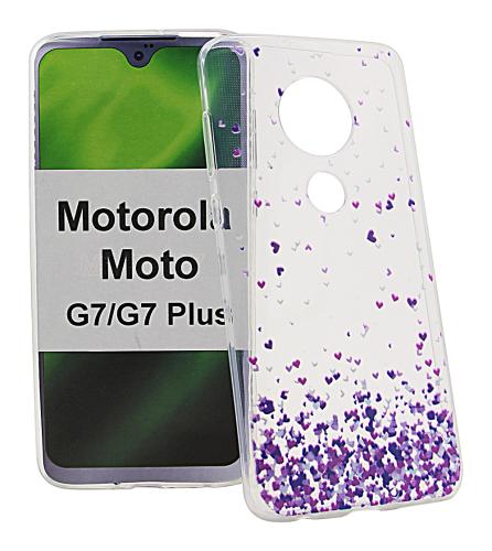 billigamobilskydd.se TPU-Designkotelo Motorola Moto G7 / Moto G7 Plus