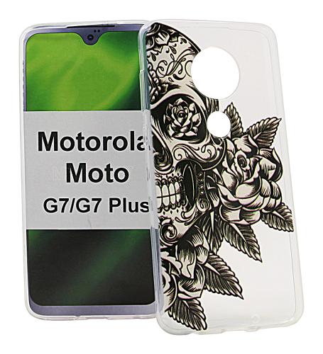 billigamobilskydd.se TPU-Designkotelo Motorola Moto G7 / Moto G7 Plus