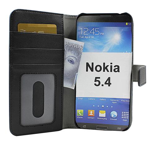 Coverin Skimblocker Magneettilompakko Nokia 5.4