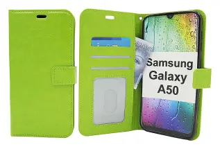 billigamobilskydd.se Crazy Horse Lompakko Samsung Galaxy A50 (A505FN/DS)