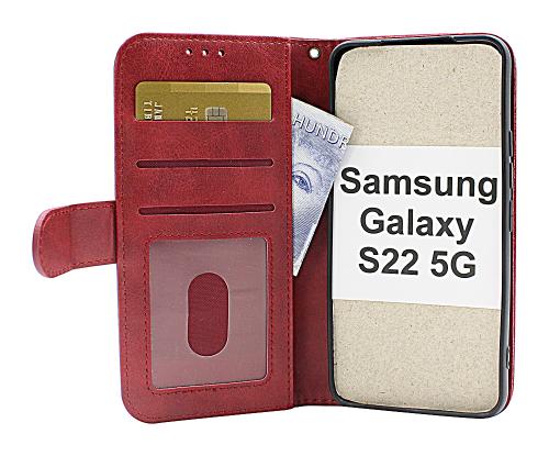 billigamobilskydd.se Zipper Standcase Wallet Samsung Galaxy S22 5G
