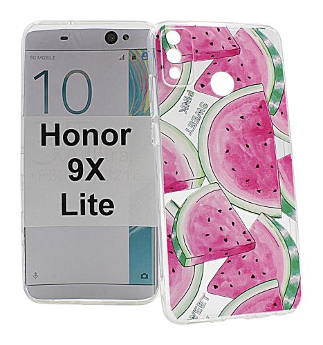 billigamobilskydd.se TPU-Designkotelo Huawei Honor 9X Lite