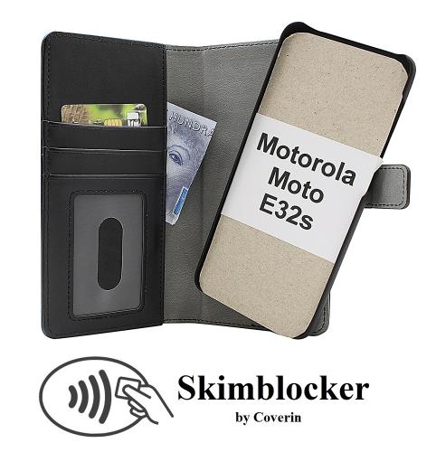 Coverin Skimblocker Magneettikotelo Motorola Moto E32s