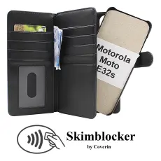 Coverin Skimblocker XL Magnet Wallet Motorola Moto E32s