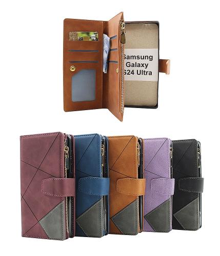 billigamobilskydd.se XL Standcase Luksuskotelo puhelimeen Samsung Galaxy S24 Ultra 5G (SM-S928B/DS)