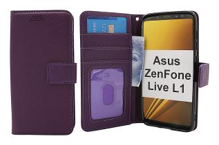 Coverin New Jalusta Lompakkokotelo Asus ZenFone Live L1 (ZA550KL)