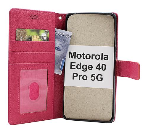 billigamobilskydd.se New Jalusta Lompakkokotelo Motorola Edge 40 Pro 5G