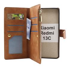 billigamobilskydd.se XL Standcase Luksuskotelo puhelimeen Xiaomi Redmi 13C
