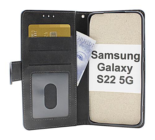 billigamobilskydd.se Zipper Standcase Wallet Samsung Galaxy S22 5G