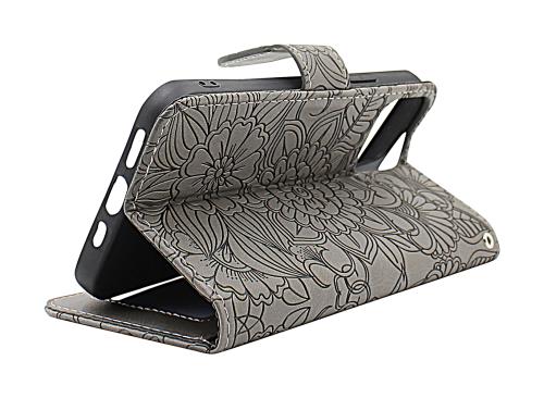 billigamobilskydd.se Flower Standcase Wallet iPhone 12 / 12 Pro (6.1)