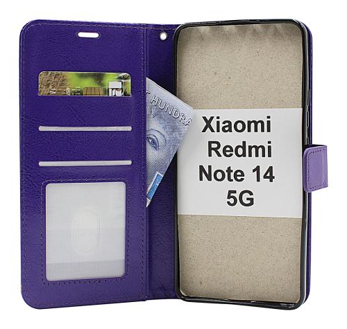 billigamobilskydd.se Crazy Horse Xiaomi Redmi Note 14 5G Puhelimen Kuoret