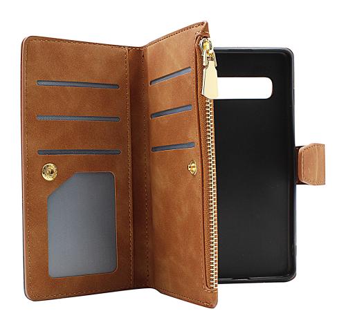billigamobilskydd.se XL Standcase Luksuskotelo puhelimeen Samsung Galaxy S10 (G973F)