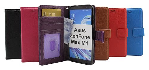 billigamobilskydd.se New Jalusta Lompakkokotelo Asus ZenFone Max M1 (ZB555KL)