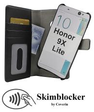 Coverin Skimblocker Magneettikotelo Huawei Honor 9X Lite