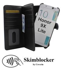 Coverin Skimblocker XL Magnet Wallet Huawei Honor 9X Lite