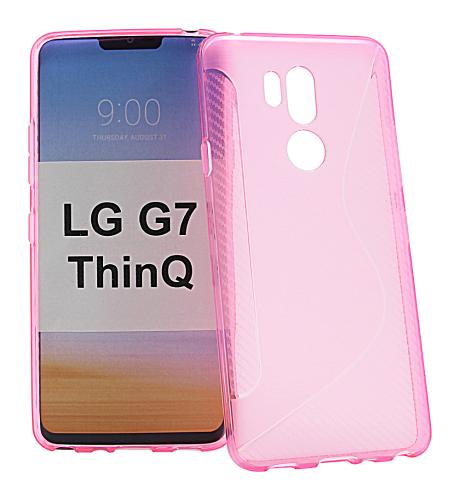 billigamobilskydd.se S-Line TPU-muovikotelo LG G7 ThinQ (G710M)