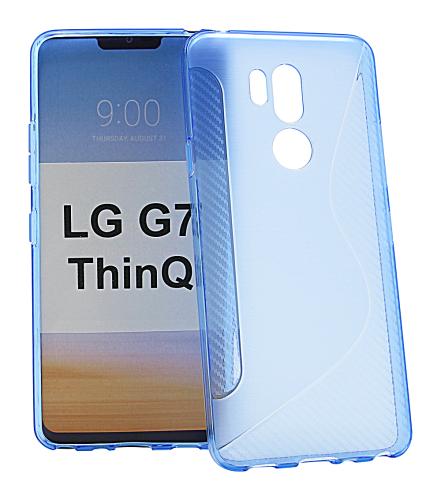 billigamobilskydd.se S-Line TPU-muovikotelo LG G7 ThinQ (G710M)