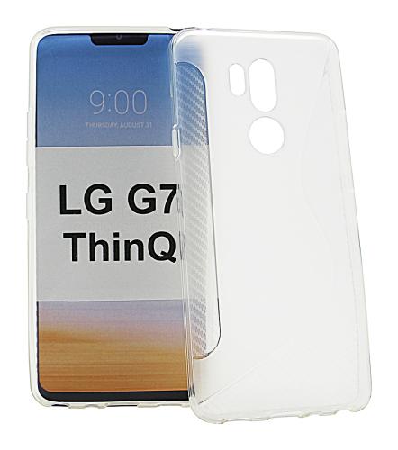 billigamobilskydd.se S-Line TPU-muovikotelo LG G7 ThinQ (G710M)