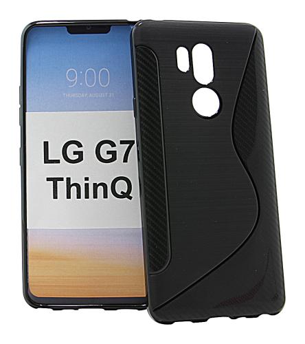 billigamobilskydd.se S-Line TPU-muovikotelo LG G7 ThinQ (G710M)