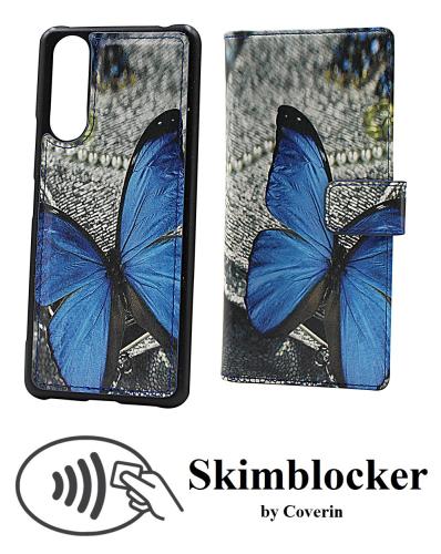 Coverin Skimblocker Design Magneettilompakko Sony Xperia 5 II