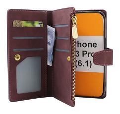 billigamobilskydd.se XL Standcase Luksuskotelo puhelimeen iPhone 13 Pro