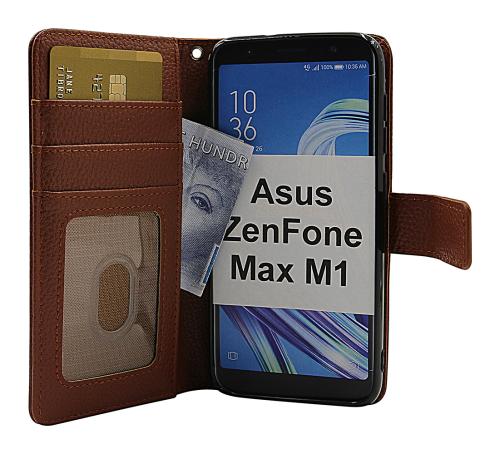 billigamobilskydd.se New Jalusta Lompakkokotelo Asus ZenFone Max M1 (ZB555KL)