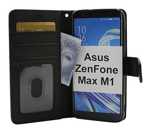 billigamobilskydd.se New Jalusta Lompakkokotelo Asus ZenFone Max M1 (ZB555KL)