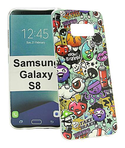 billigamobilskydd.se TPU-Designkotelo Samsung Galaxy S8 (G950F)