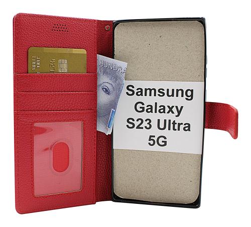billigamobilskydd.se New Jalusta Lompakkokotelo Samsung Galaxy S23 Ultra 5G
