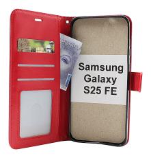 billigamobilskydd.se Crazy Horse Samsung Galaxy S25 FE Puhelimen Kuoret