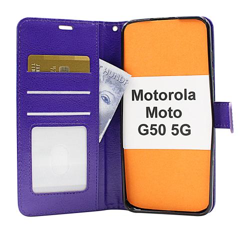 billigamobilskydd.se Crazy Horse Lompakko Motorola Moto G50 5G