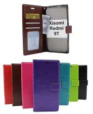 Coverin Crazy Horse Lompakko Xiaomi Redmi 9T