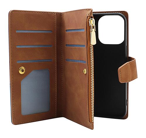 billigamobilskydd.se XL Standcase Luksuskotelo puhelimeen iPhone 13 Pro