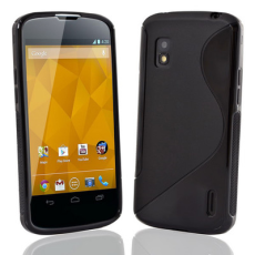 billigamobilskydd.se S-Line TPU-muovikotelo till LG Google Nexus 4 (E960)