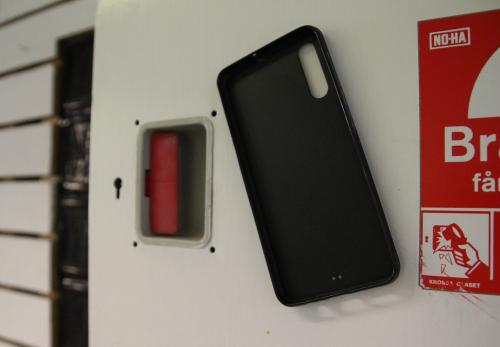Coverin Skimblocker Design Magneettilompakko Samsung Galaxy A50 (A505FN/DS)
