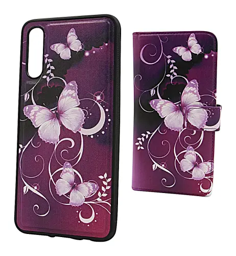 Coverin Skimblocker Design Magneettilompakko Samsung Galaxy A50 (A505FN/DS)