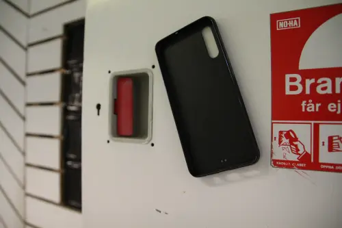 Coverin Skimblocker Design Magneettilompakko Samsung Galaxy A50 (A505FN/DS)