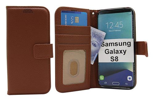 billigamobilskydd.se New Jalusta Lompakkokotelo Samsung Galaxy S8 (G950F)
